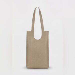 Dolores Square Tote in Beige NWT
